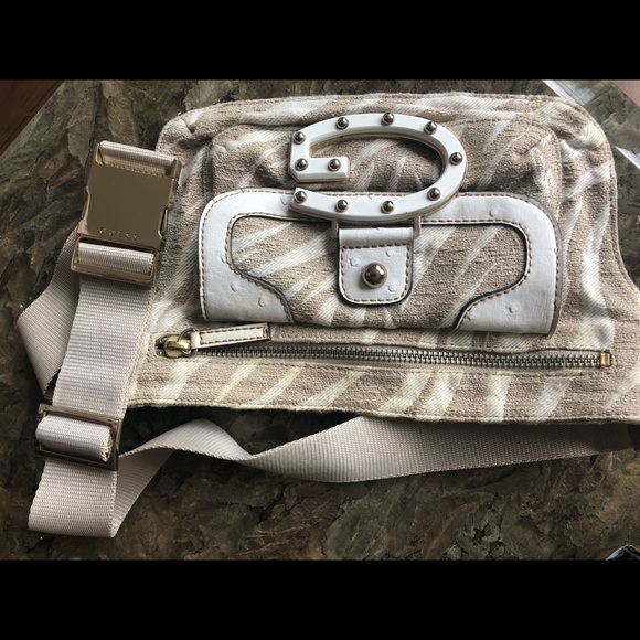Guess Rum Jungle Mini waist/belt bag zebra print - Picture 3 of 5